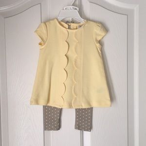 2 piece tunic and leggings set